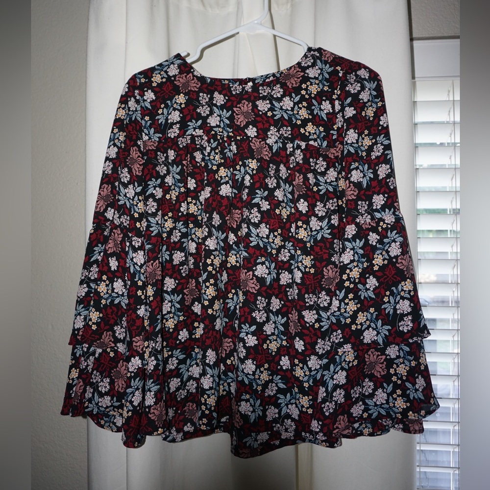 Floral long sleeve